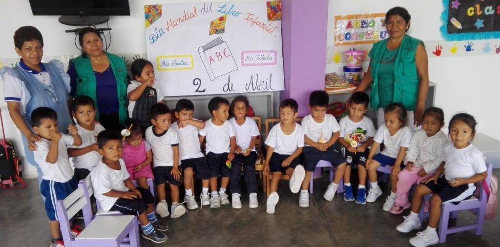 children during World Day of the Children's Book